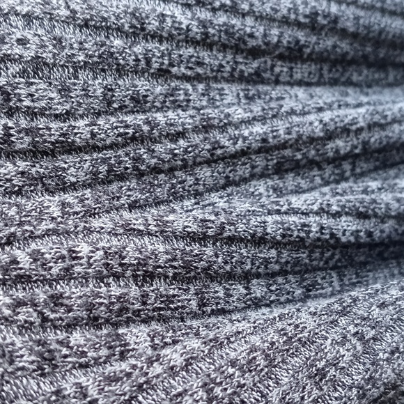 Banana Republic Women's Black White Heathered Knit Rayon Blend Wide Leg Pants XS - Picture 15 of 16